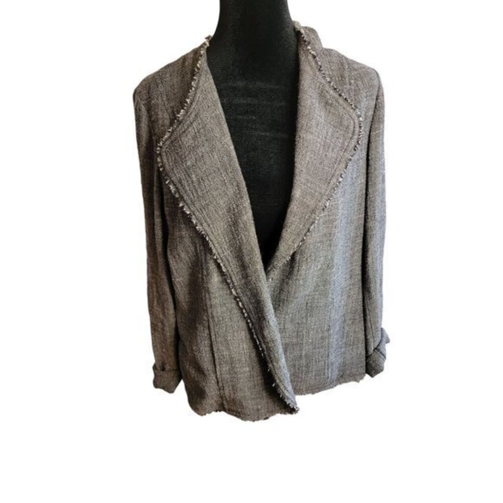 Eileen Fisher Rayon/Linen blazer,‎ sz Small